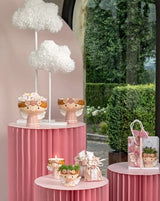 Cupido&Co. Vela Angelito Rosa D 75 Mm H 95 Mm con Bolsa de Regalo