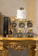 Cupido&Co. 50 Oro Negro con Bolsa Oro 65 x 90 Mm 12 Pz