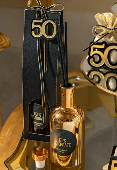 Cupido&Co. 50 Oro Negro con Bolsa Oro 65 x 90 Mm 12 Uds