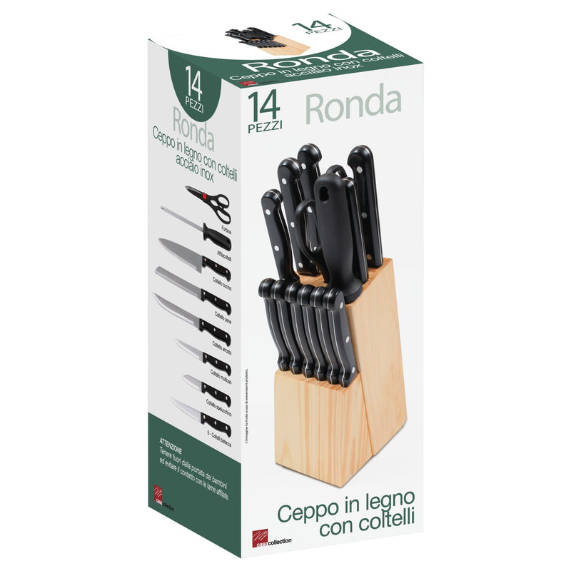 Dimo Ceppo Coltelli 14PZ Ronda