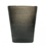 Vaso Zani Serafino Memento Glass Black Transparent 30cl