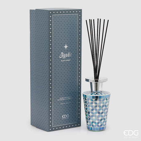 edg enzo de gasperi edg enzo de gasperi profumatore bottiglia agadir 1 000 ml h 24 cm d 13 cm foresta nera ean 8059824465450