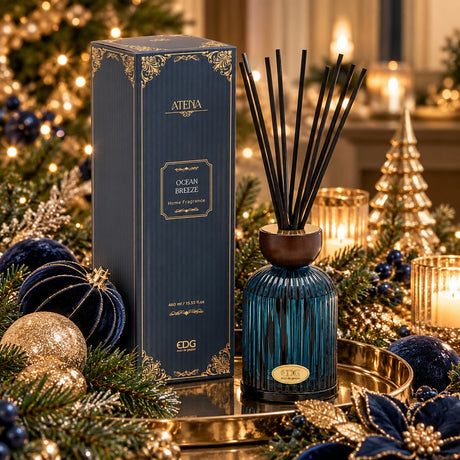 EDG Enzo De Gasperi Ambientador Botella Atena Ocean Breeze 460 ml H16 Ø9 cm – Perfume para Ambiente