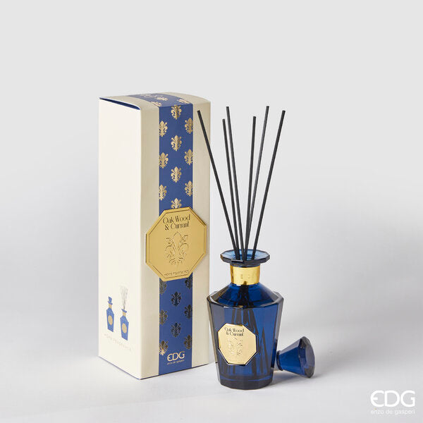 Difusor EDG Enzo De Gasperi Botella Goldlily 230ml + Palos H16 Roble y Grosella