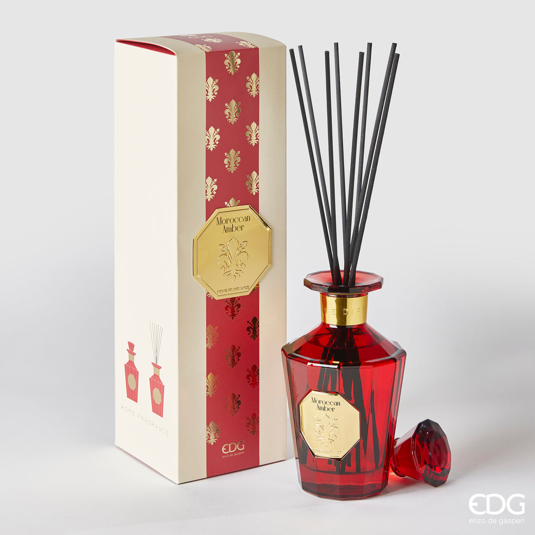 EDG Enzo De Gasperi Difusor Botella Goldlily 500ml + Varas H21 Moroccanambe