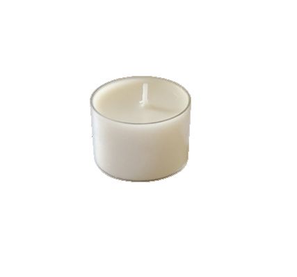 Cerería Di Giorgio Tealight Cup Transparente Ø 3,9 cm H. 2,7 cm (24 Uds) - 6,5 horas