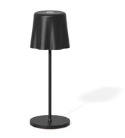 Fade Lámpara de Mesa Aladina Led Recargable H 30 Cm D 11 Cm Inalámbrica Regulable Negro