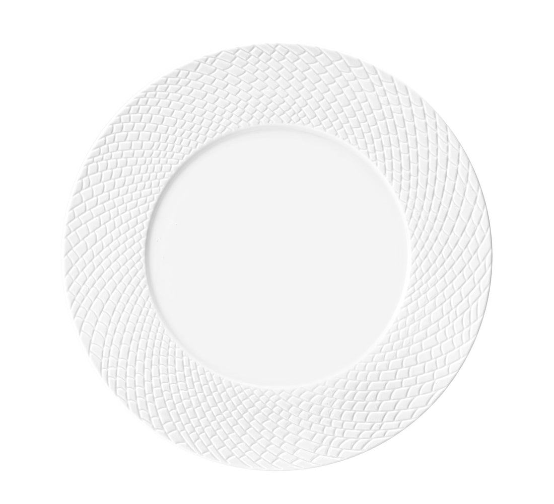 Fade Avena Plato Redondo D 30 Cm Cerámica Blanco
