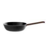 Sartén Alta Alessi Edo 28 cm Marrón con Mango Largo – Sartén en Acero Diseño Elegante