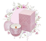 Vela de Huevo Perfumada EDG Enzo De Gasperi L'Ove H 12 Cm D 8 Cm Rosa Marroquí