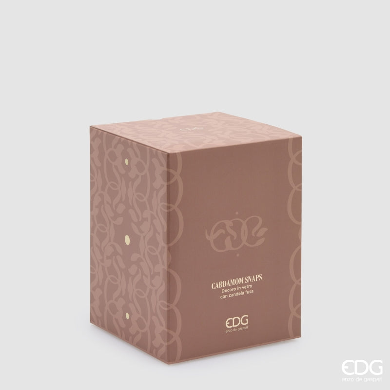 EDG Enzo De Gasperi Vela Symbol Perfumada Cardamom Snaps A16 Ø13 cm – Idea de Regalo Navidad