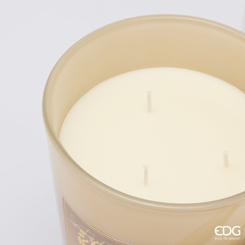EDG Enzo De Gasperi Vela Symbol Perfumada White Musk H16 Ø13 cm – Idea de Regalo Navidad