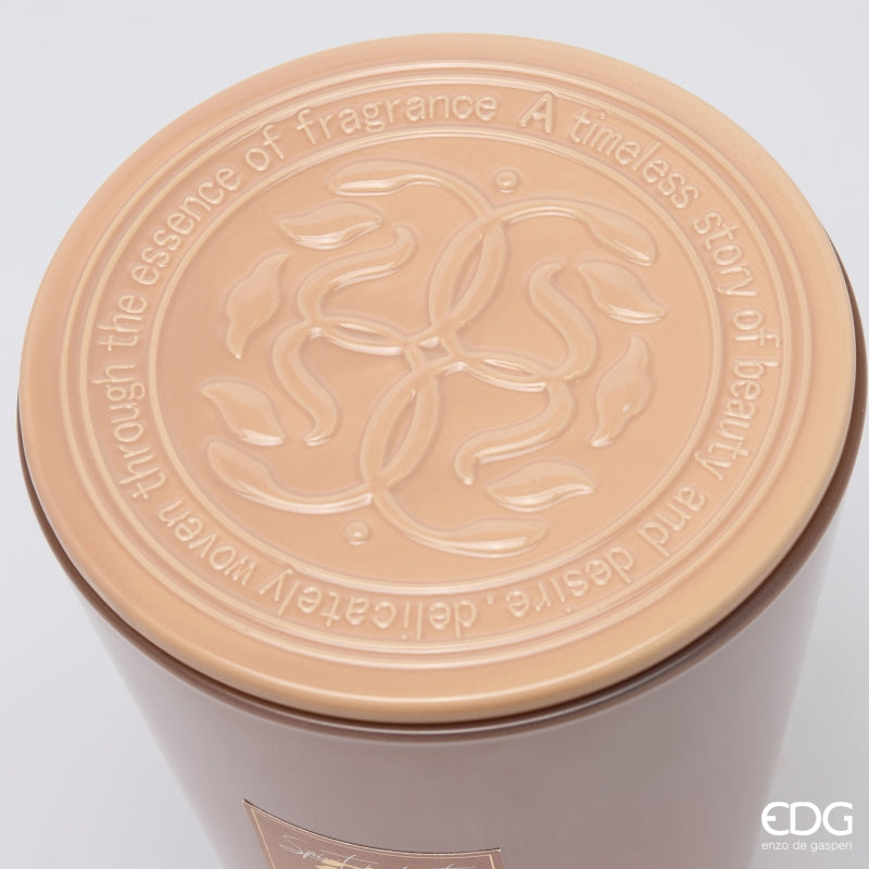 EDG Enzo De Gasperi Vela Symbol Perfumada Cardamom Snaps H23 Ø18,5 cm – Idea de Regalo Navidad