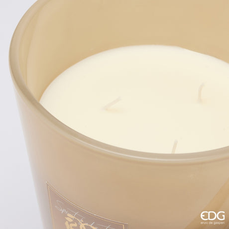 EDG Enzo De Gasperi Vela Symbol Perfumada White Musk H23 Ø18,5 cm – Idea Regalo Navidad