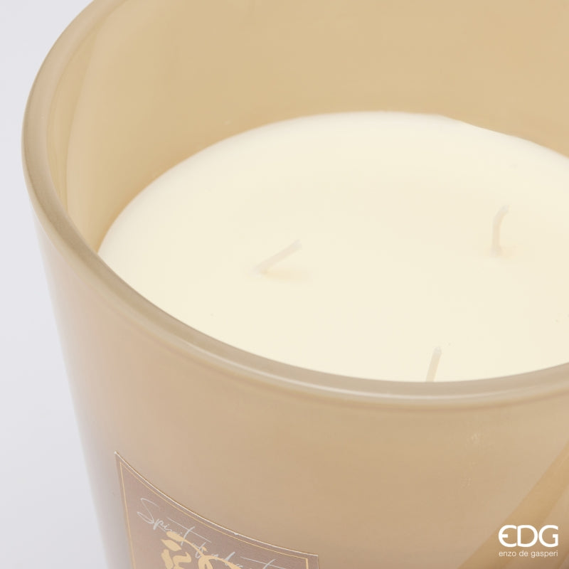 EDG Enzo De Gasperi Vela Symbol Perfumada White Musk H23 Ø18,5 cm – Idea Regalo Navidad