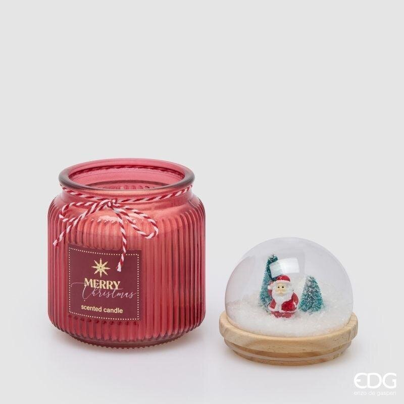 EDG Enzo De Gasperi Vela Navideña Cúpula Perfumada Honeyed Apple Cider H15 Ø10 cm – Decoración Navideña