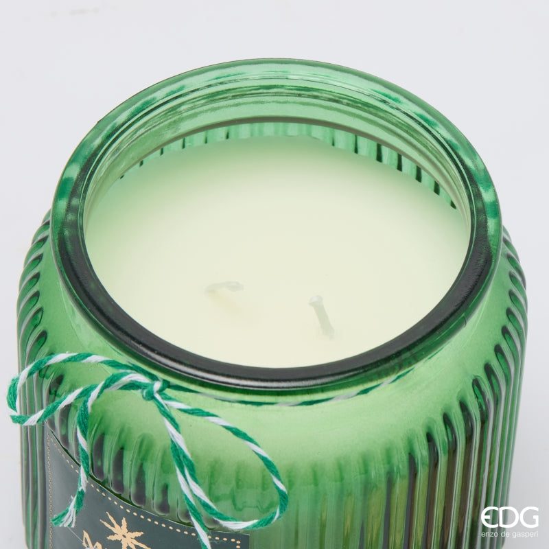 EDG Enzo De Gasperi Vela Perfumada con Cúpula Cardamom Snaps H15 Ø10 cm – Decoración de Navidad