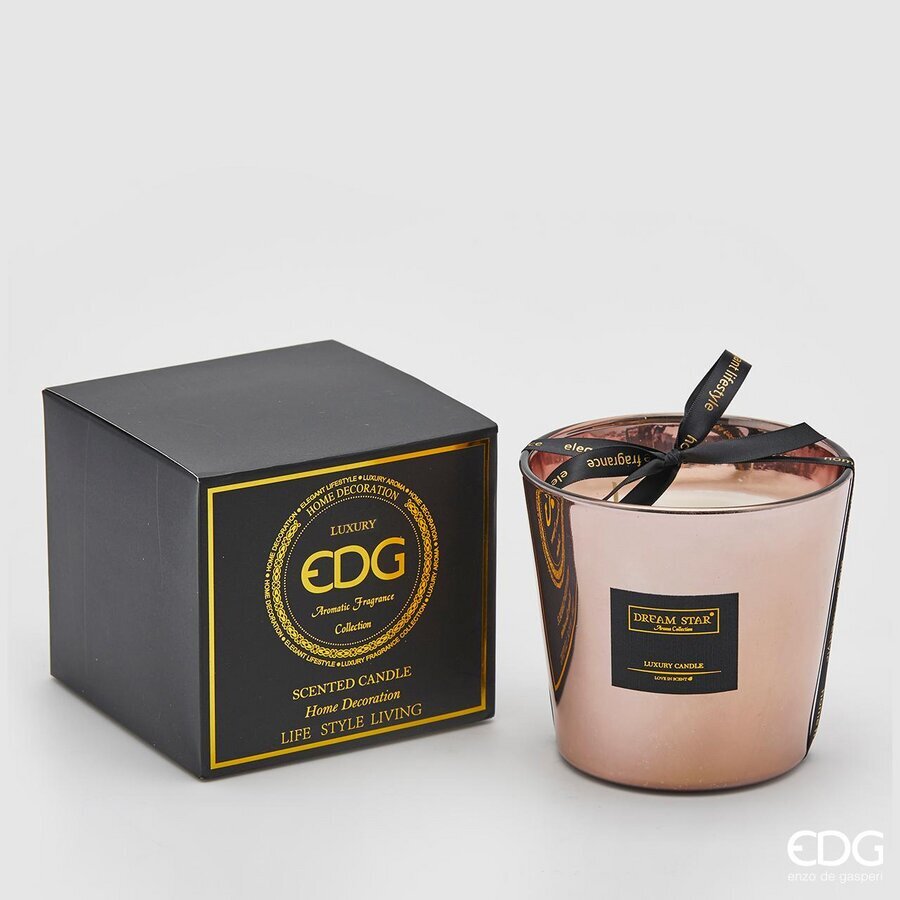 EDG Enzo De Gasperi Vela Espejo Perfumada A 12 Cm D 13,5 Cm Rosa