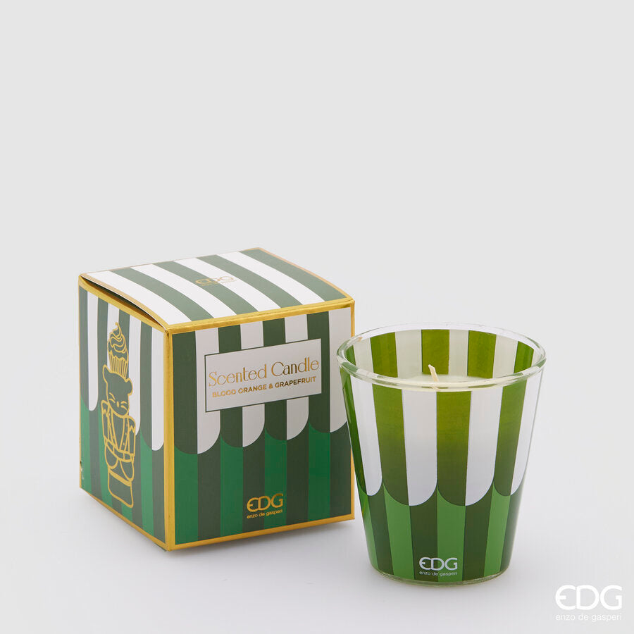 EDG Enzo De Gasperi Candela Cupcake Profumata H9 D8 Blood Orange e Grape