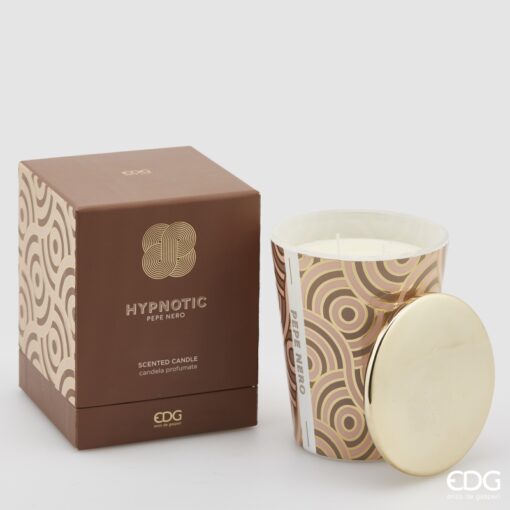 EDG Enzo De Gasperi Vela Hypnotic con Tapa H12 Pimienta negra