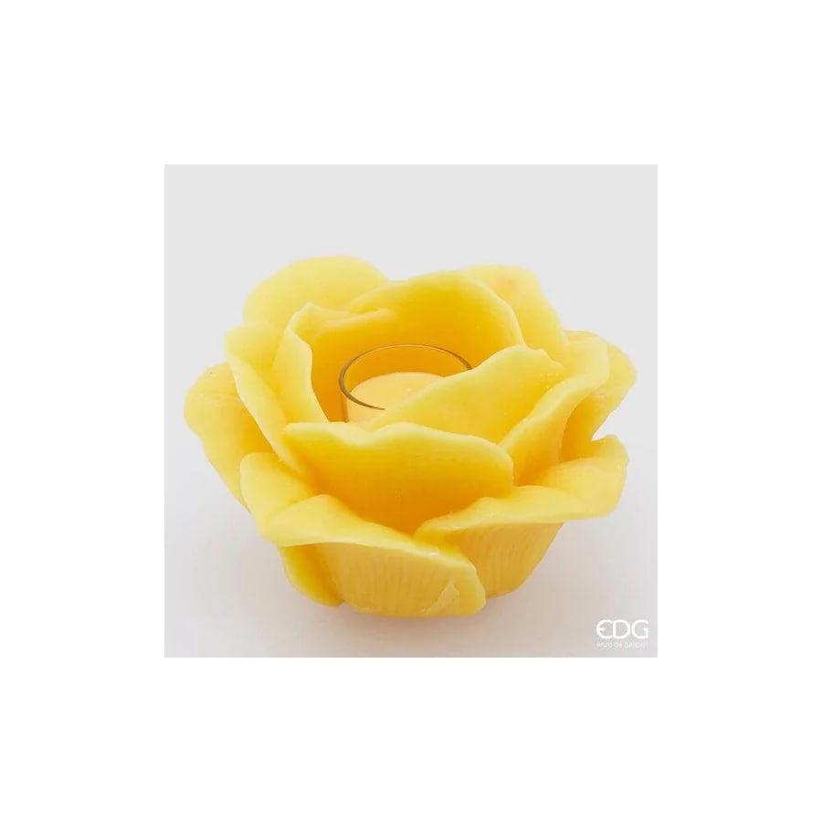 EDG Enzo De Gasperi Vela Rosa Giant H17,5 D25,5 Amarilla