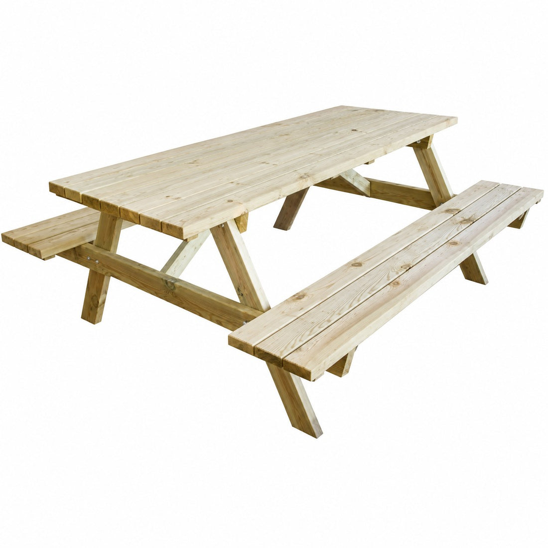 Kit de Mesa de Picnic L'Arcolaio 180x160x70 cm en Madera