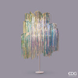 EDG Enzo De Gasperi Árbol de Navidad Led Flecos 960 Microled H 180 Cm D 140 Cm Natural