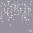 edg enzo de gasperi edg enzo de gasperi cascata led prolungabile ghiaccioli 228 maxiled h 90 cm l 300 cm ivory ean 8059824584281