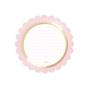 Givi Platos Baby Chic D 18 Cm Rosa Paq 8 Uds