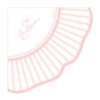 givi givi tovaglioli smerlo liberty il mio battesimo 33 x 33 cm cf 16 pz rosa ean 8010052645922