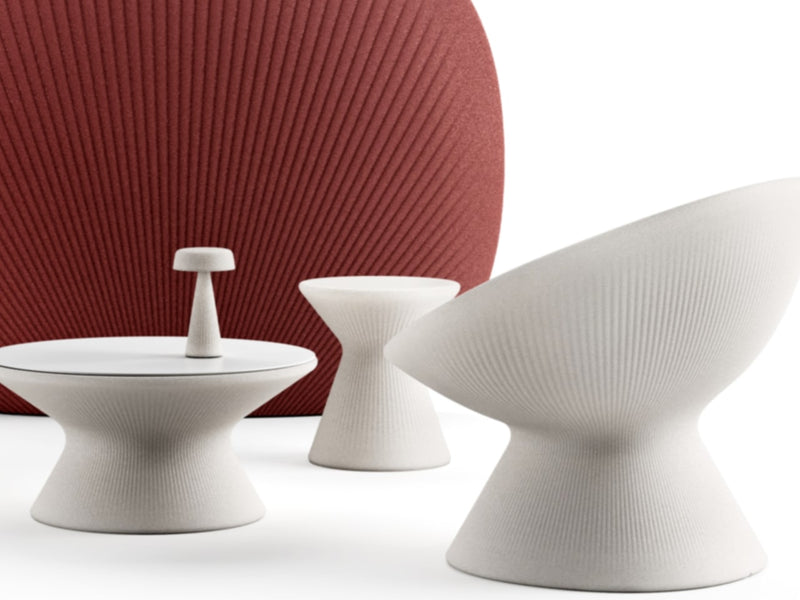 Plust Sgabello Fade Basso Indoor & Outdoor  Lava