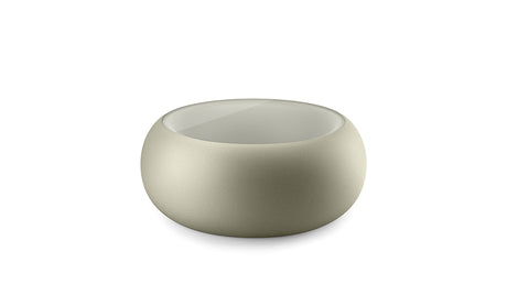 plust plust struttura boom caffe tavolino con vetro menta