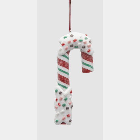 EDG Enzo De Gasperi Adorno Navideño Candy Cane H13,3 cm Surtido – Decoración para Árbol de Navidad