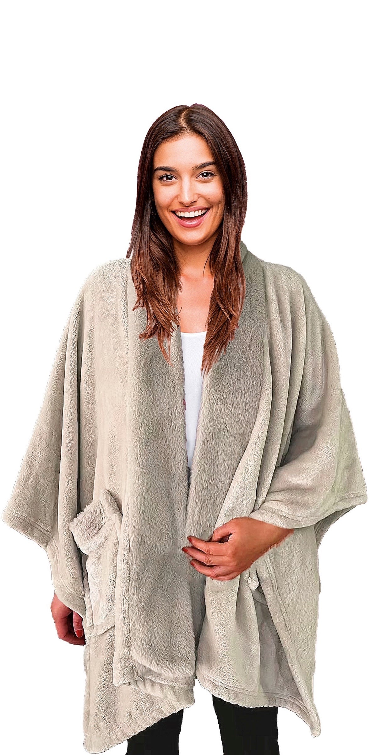 regalo italiano regalo italiano vestaglia natale plaid flanella 130 x 160 cm ass rosa grigio 1 pz ean 8021785661615