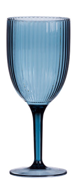 regalo italiano regalo italiano calice vino plastica pangar ass d 8 cm h 20 cm grigio blu o porpora 1 pz ean 8021785673670