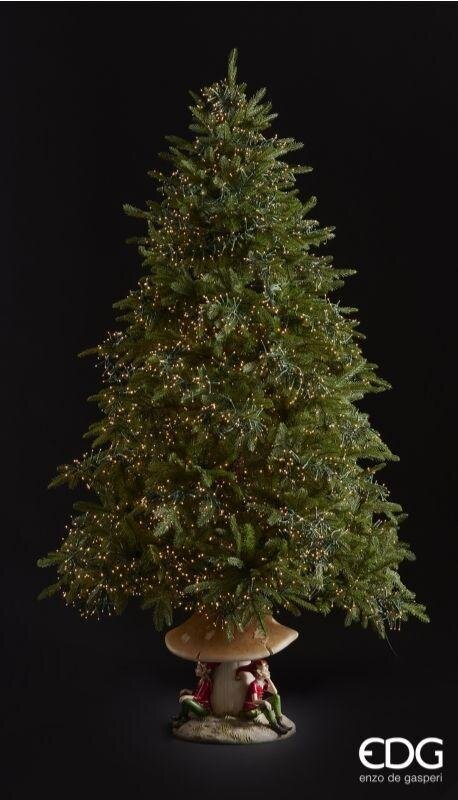 EDG Enzo De Gasperi Árbol de Navidad Pino Spark H 180 Cm D 125 Cm 5.060 Led Verde