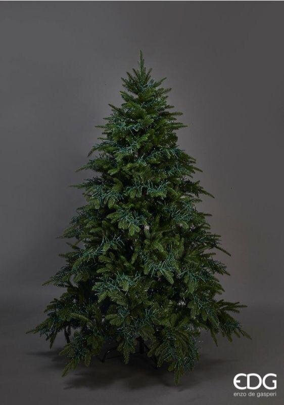 EDG Enzo De Gasperi Árbol de Navidad Pino Spark H 180 Cm D 125 Cm 5.060 Led Verde