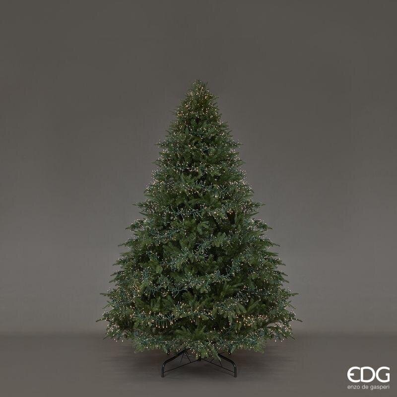 EDG Enzo De Gasperi Árbol de Navidad Pino Spark H 240 Cm D 184 Cm 7.200 Led