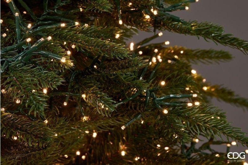 EDG Enzo De Gasperi Árbol de Navidad Pino Spark H 240 Cm D 184 Cm 7.200 Led