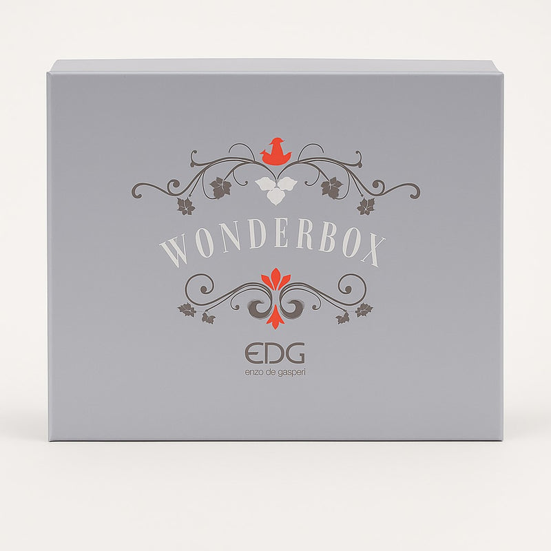 EDG Enzo De Gasperi Papá Noel Adorno H 11 Cm Verde Rosa