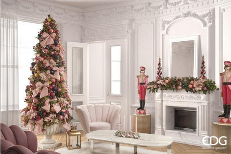 EDG Enzo De Gasperi Árbol de Navidad Pino Luxury New H 180 cm con 2000 mini led D 100 Cm