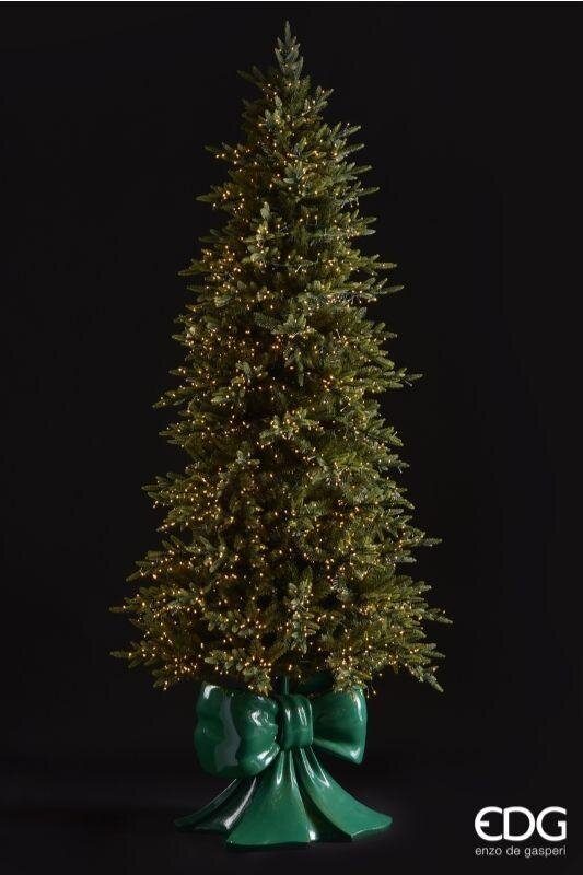 EDG Enzo De Gasperi Árbol de Navidad Pino Luxury New con 3.000 LED H 210 Cm D 110 Cm