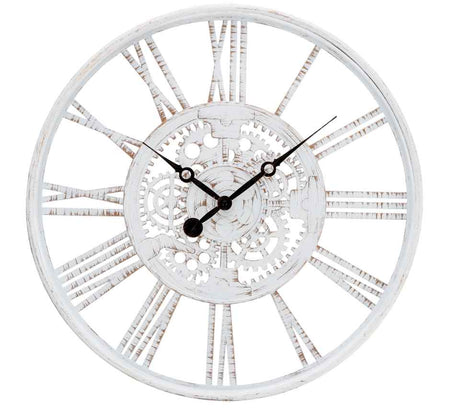 regalo italiano regalo italiano orologio da parete d 51 cm ass plastica bianco grigio nero 1 pz ean 8021785728554