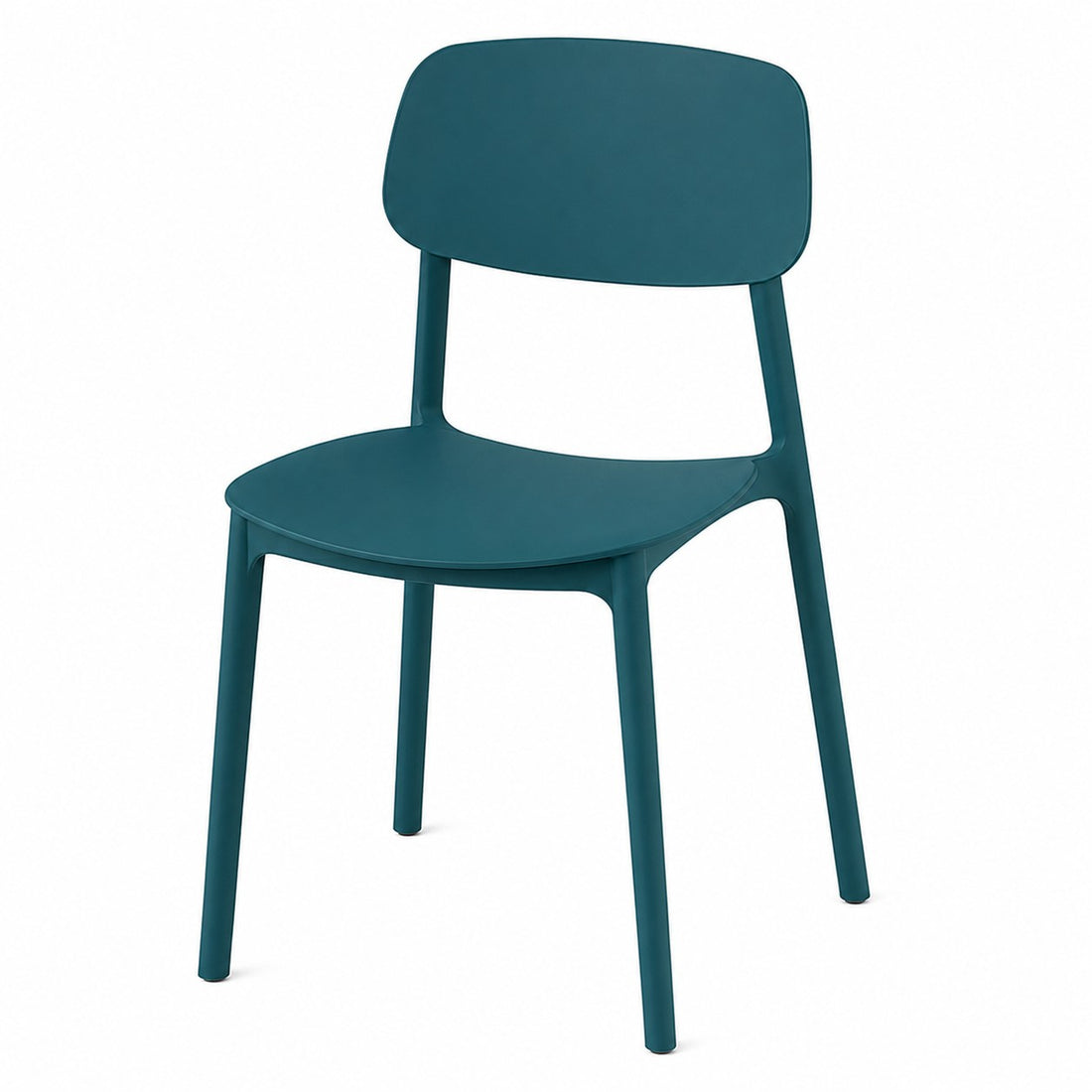 Silla L'Arcolaio Francy en Polipropileno Azul Océano
