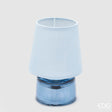 edg enzo de gasperi lampada da tavolo cozy h 18 cm d 12 cm ip 20 blue scatola regalo ean 8059824499738