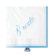 big party big party tovaglioli carta e nato 25 x 25 cm cf 16 pz celeste ean 8020834767544