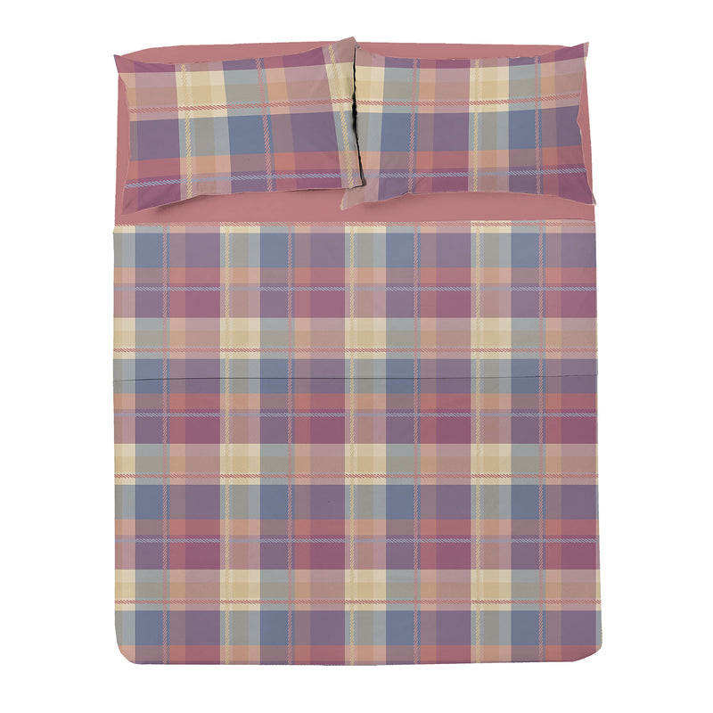Androni Giocattoli Juego de Cama Matrimonial Livigno – Set de Sábanas para Cama de Matrimonio, Estampados Surtidos 1 Ud