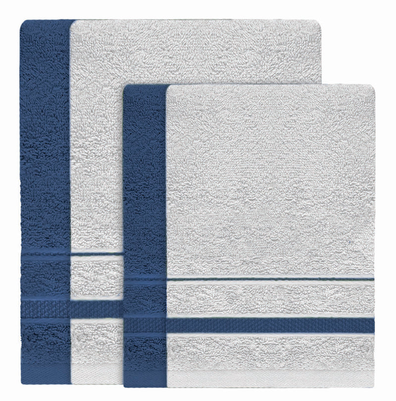 Androni Giocattoli Set de Toallas de Baño de Rizo – Toalla de Tocador y Toalla de Invitados Suaves y Absorbentes Surtidas 1 Set