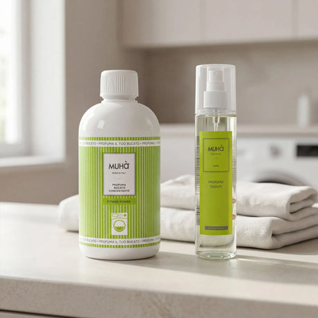 Muhà Set Ambientador Ropa Fitness Power 200 ml + Spray 125 ml – Idea de Regalo