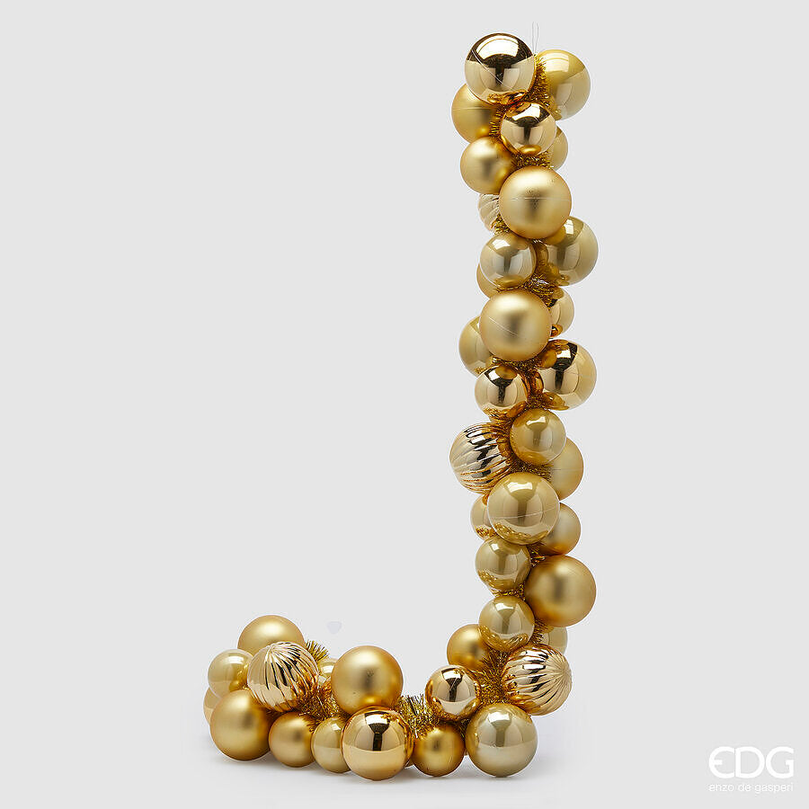 EDG Enzo De Gasperi Festón Navidad PallasMix X 50 L 170 Cm D 8 Cm D 10 Cm Oro